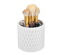 MumdoYAL Organizer Trucchi,Porta Trucchi Organizer,Organizer Bagno,rotazione a 360° per riporre, adatto per il tavolo da toeletta, la camera da letto e il bagno (singolo)