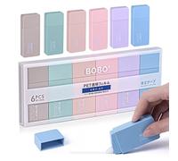 MumdoYAL Roller correttore a forma di topolino - Confezione da 6 mini roller correttore per studenti, bambini e impiegati d'ufficio