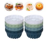 MumdoYAL Set da 24 stampi per Gugelhupf in silicone - Stampi in silicone senza BPA per muffin e cupcakes (24)