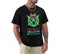 mumixxin Mindless Self Indulgence T-Shirt Blouse Black t Shirts Boys White t Shirts t Shirt Men