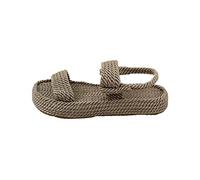 Mumka Donna Arena Sandal, Sabbia, 38 EU, Colore sabbia., 38 EU