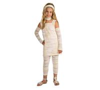 Mummia Costume Bambini Costume da Halloween Ragazze Egiziano Mummia