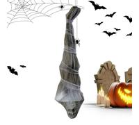 Mummia di Halloween - Puntelli per cadaveri | Espositore per esterni spettrale per vacanze al coperto soffitto cortile giardino festa cimitero
