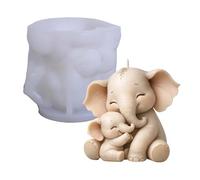 Mummia e Bambino, 3D, in silicone, per mamma e bambino, decorazione per la casa, stampo per stampaggio di animali, per uffici per feste di compleanno, casa, camera da , bur