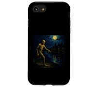 Mummia Notte Stellata - Spettrale Mostro Van Gogh Halloween Custodia per iPhone SE (2020) / 7/8