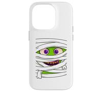Mummia Wrap Eyes Costume Divertente Spaventoso Halloween Uomini Donne Bambini Custodia per iPhone 14 Pro