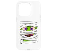 Mummia Wrap Eyes Costume Divertente Spaventoso Halloween Uomini Donne Bambini Custodia per iPhone 15 Pro
