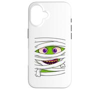 Mummia Wrap Eyes Costume Divertente Spaventoso Halloween Uomini Donne Bambini Custodia per iPhone 16