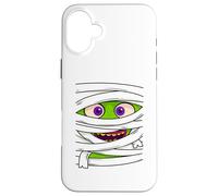 Mummia Wrap Eyes Costume Divertente Spaventoso Halloween Uomini Donne Bambini Custodia per iPhone 16 Plus