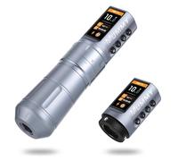 Mummy Scepter Tattoo Machine Pen con 7 tempi regolabili, 2,4, 2,7, 3,0, 3,3, 3,6, 3,9, 4,2 mm, 1800 mAh