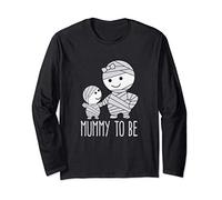Mummy To Be Cute Halloween Maglia a Manica