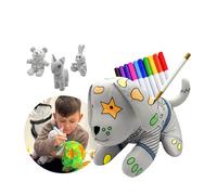 Mumore Montessori, giocattolo per cani a partire dai 3 anni, da colorare, con 10 pennarelli lavabili, promuove la creatività e le capacità motorie, riutilizzabile e lavabile, regalo per ragazze e