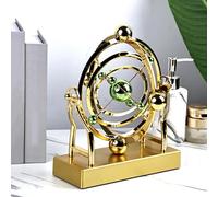 MUMQAQ Pendolo a movimento perpetuo orbita celeste, arte cinetica con macchina a movimento perpetuo, movimento perpetuo, orbita celeste, decorazione da tavolo, decorazione creativa per la casa