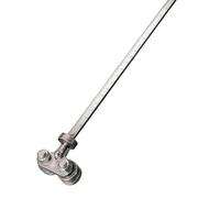 MUMQAQ Pinze di posizionamento per misurazioni precise e facile taglio del legno, guida di taglio in acciaio inox per seghe circolari, guida regolabile