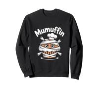 Mumuffin Spooky Halloween Carino Design Felpa