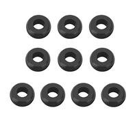 Mumusuki 10Pcs Airlock Gommino, Fermentatore Coperchio Gommino Gommini in Silicone per Homebrewing Cannucce Airlock Birra Mead Vino