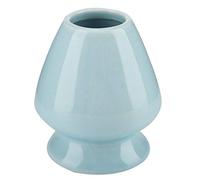 Mumusuki 1Pc Supporto per Frusta Matcha Supporto per Frusta Supporto in Ceramica per bambù Matcha Chasen per Accessori per Set da tè(Blu)