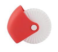 Mumusuki 2 Pezzi Taglierina per tagliatelle Manuale da in Confezione Macchina per arricciare la Macchina per arricciare la Ruota di Taglio della Pasta del Rullo(10 x 9 x 4cm)