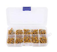 Mumusuki 500pcs Kit di Assortimento di Condensatori Ceramica Multilayer Condicatori Set di Componenti Elettronici con 10 Valori 0,1uf-10uf 50V per Facilitare la Memoria di Ordinamento