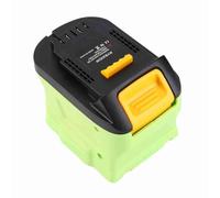 Mumusuki Adattatore per Batteria Al Litio 18 V a 20 V, Guscio in Plastica ABS, Alta compatibilità, Uscita USB per Batteria 18, Ideale per Casa, Campeggio