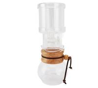 Mumusuki Coffee Gelida da 400 Ml Mattista della Torre a Goccia per Cucina Fredda, Caffettiera a Goccia Ghiacciata in Vetro Limpino Regolabile in Vetro Limpido con Fogli di Filtri per