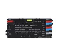 Mumusuki Controller WLED, Striscia LED IC RGB con Sincronizzazione Musicale Ethernet, Fusibile 20A, per LED WS2812 SK6812, Perfetta per Sala Giochi e Home Theater