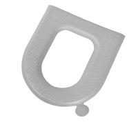 Mumusuki Cuscino per Sedile WC, Impermeabile Eva Ispessito Comfort Coprisedile WC Cuscino Grigio con Manico Coperchio WC Portatile Copri Serbatoio Accessorio WC Ad Asciugatura Rapida per