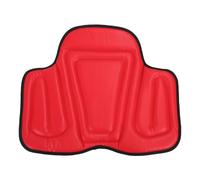 Mumusuki Cuscino per Sella per Cavallo, Ammortizzante, in Memory Foam, Antiscivolo, per Equitazione, con Distribuzione della Pressione, Protezione Spinale (Rosso)