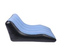 Mumusuki Divano Aria di Divano Gonfiabile, Divani di Divani Pigri per Adulti con Superficie Affollata per la Lettura del Campeggio Soggiorno (BLUE)