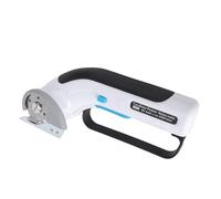 Mumusuki Forbici Elettriche Senza Batteria, Taglierino Ricaricabile con Blocco di Sicurezza, Luce LED, Taglierina Rotativa per Cartone, Tessuto, Pelle, Utilizzatori Vari