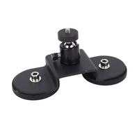 Mumusuki Kit di Montaggio Magnetico per Tetto Rettangolare per Auto Satellitare, Supporto Senza Giunture a Base Piatta a Forte Assorbimento per Mini con 2 Staffe