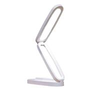 Mumusuki Lampada da Scrivania a LED per Ufficio, Casa, Lampada da Comodino Pieghevole Regolabile a 3 Marce Ricaricabile con Porta di Ricarica USB per L'apprendimento della Lettura in