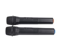 Mumusuki Microfono Wireless Da 1 a 1 a 2 Microfoni, Da 1 a 2 Microfoni 2 Microfoni Portatili Microfono Dinamico Cardioide Plug and Play per Raduni di Feste Karaoke