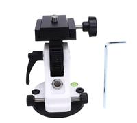 Mumusuki Monte Base di Latitudine del Telescopio, Sede di Regolazione della Latitudine per Accessori Telescopici Astronomici, Costruzione in Lega di Alluminio 0-90 Gradi, Configurazione (WHITE)