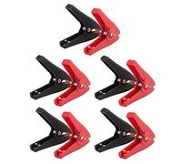 Mumusuki Morsetto di Prova Elettrico a Clamp/Holder Isolato 5 Set 30A, Materiale ABS, Alta Precisione, Serraggio Forte, Ideale per Batterie per Auto e Apparecchiature Elettroniche