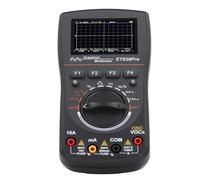 Mumusuki Multimetro Oscilloscopio Professionale, Mini Strumento Portatile 2 in 1 con Larghezza di Banda di 10 MHz e 6000 Conteggi per l'elettronica e il Debug Campo