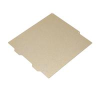 Mumusuki Piastra di Costruzione PEI su Due Lati, Letto Riscaldato Flessibile, Multifunzionale, Buona compatibilità, Ampia Applicazione, 184x184 Mm con PEI per Stampanti 3D, Facile Rimuovere