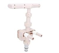 Mumusuki Piscina Regolabile Sprinkler Waterfall Fountain Copertura Spray a 360 Gradi per Piscine Fuori Terra per Il Raffreddamento del Rilassamento