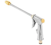 Mumusuki Pistola della Rondella di Pressione, Ugello di Ottone Acqua Ad Alta Pressione Spray per la Pistola Spray Adatta a Tutti i Tubi del Giardino Standard, per Giardini, Prati,