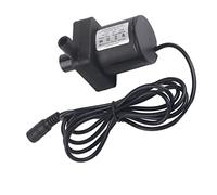 Mumusuki Pompa Olio Motore Senza Spazzole, Pompa Sommergibile DC per Fontana di Pesci Piscina di Circolazione Solare di Circolazione Dell'Acqua, 12V 18W 800L/h 5m Prevalenza