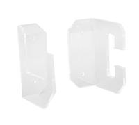 Mumusuki Portaspada Orizzontale da Samurai, Espositore per Spade con Montaggio a Parete in Acrilico con Viti per Spade e Bacchette, Perfetto per la Casa e l'Esposizione (Trasparente)