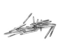 Mumusuki Set di Fili in Acciaio per Utensili in Lega da 20 Pezzi M5 per Maschiatura a Mano per la Lavorazione dei Metalli e Progetti Fai-da-te