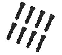 Mumusuki Spiumatrici per Pollo con, Bastoncino per Rimozione di Gomma, 50 Pezzi, Parti di Macchine per la Depilazione di Pollame Facile Rimozione delle Piume (Black)