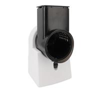 Mumusuki Tagliaverdure Elettrico, Affettatrice Professionale per Uso Domestico in con 5 Lame Regolabili, Contenitore di Grande capacità per Verdure, Formaggi e Noci, Senza BPA