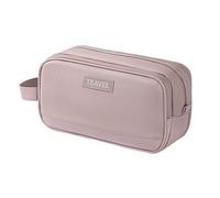 Mumuve Borsa da toeletta impermeabile da viaggio con separazione bagnata asciutta di grande capacità cosmetica organizzata caso di trucco, Multiplo-colori-12, As shown in the picture (error 1-3cm)
