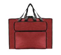 Mumuve Borsa per il trasporto del tavolo da disegno, resistente all'acqua, custodia per il trasporto di artisti, per pittura su tela, poster, Rosso