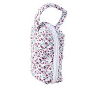 Mumuve Borsa per trucchi trapuntata, elegante e pratica, borsa da viaggio per donne, S, As shown in the picture (error 1-3cm)