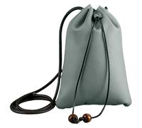 Mumuve Borsa vintage in pelle PU con coulisse, portamonete accattivante per shopping e viaggio, Azzurro, As shown in the picture (error 1-3cm)