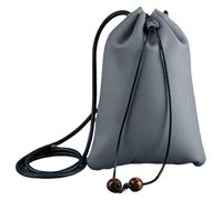 Mumuve Borsa vintage in pelle PU con coulisse, portamonete accattivante per shopping e viaggio, Blu, As shown in the picture (error 1-3cm)