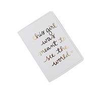 Mumuve Coppia di amanti del supporto Hot Stamping lettere per donne uomini viaggio moda, bianco, Size: app. 10x14cm/3.9x5.5in